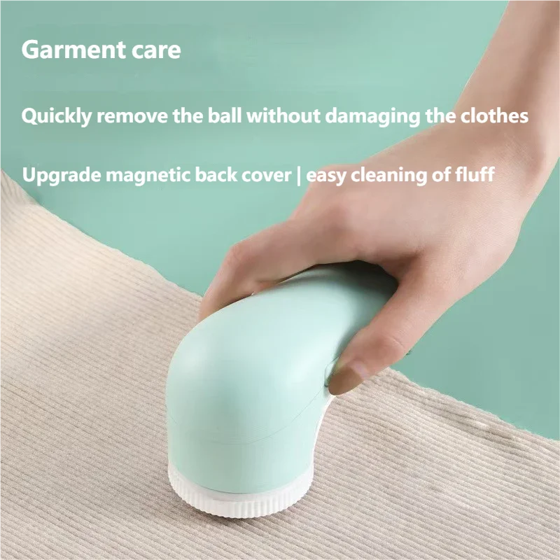 Electric Portable Fabric Lint Remover – Professional Clothes Shaver & Fuzz Trimmer with Brush