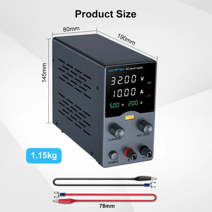 Wanptek Adjustable DC Lab Bench Power Supply