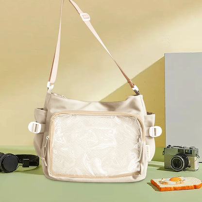 Japanese Ita Bag with Clear Window – Anime Shoulder Bag