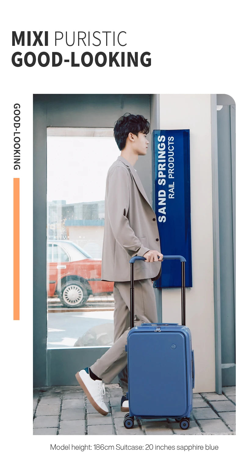 Mixi M9275 Aluminum Frame Hardside Suitcase 2026