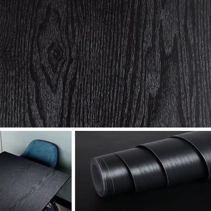 Self-Adhesive Waterproof Wood Effect Wallpaper Roll – PVC Vinyl