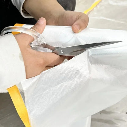 Disposable Self-Adhesive Dustproof Film – Cuttable Furniture & Room Cover