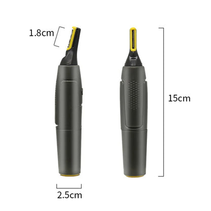 R.E.D. Shopping ultra thin electric nose hair trimmer for men, waterproof portable ear and nose hair shaver, compact personal grooming tool