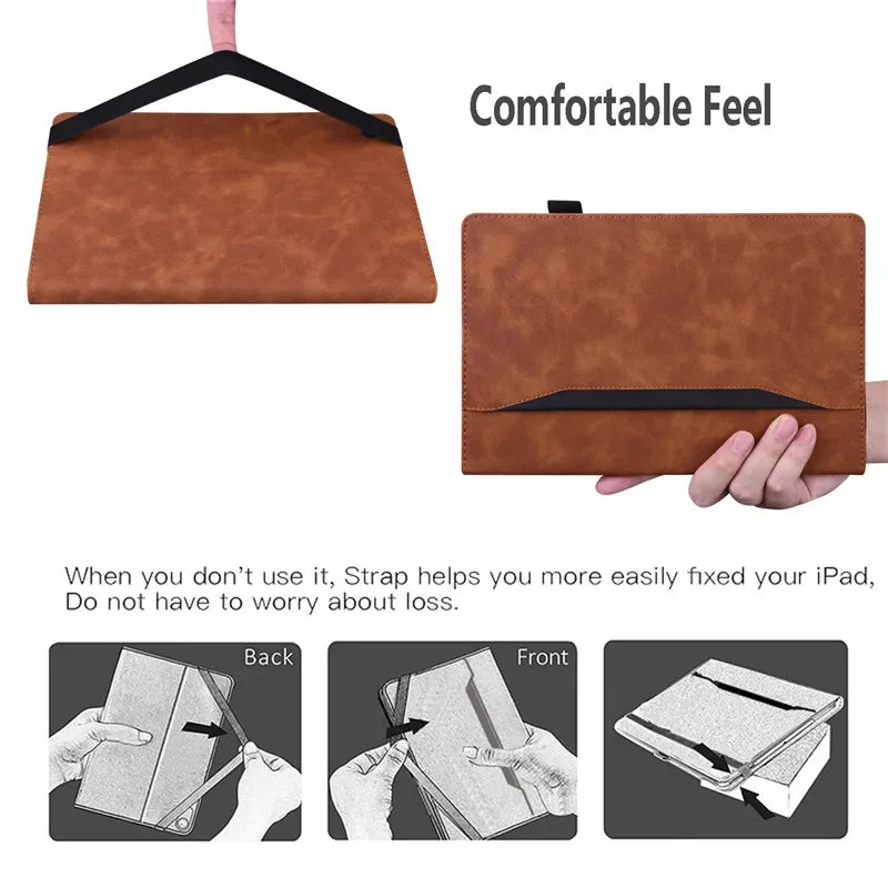 Lenovo Tab One 8.7" Luxury Wallet Stand Case – Leather Flip Cover