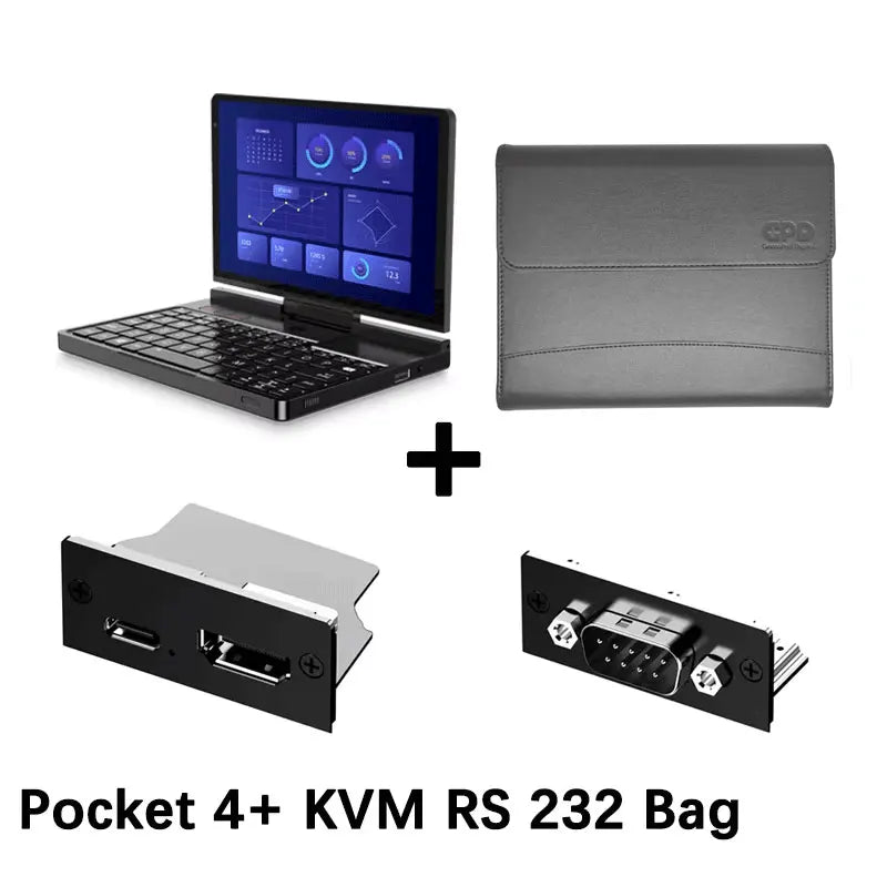 GPD Pocket 4 8.8" 2-in-1 Handheld Laptop | AMD AI 9 HX 370 / Ryzen 7 8840U | 64GB DDR5 | 2.5K 144Hz | Win 11
