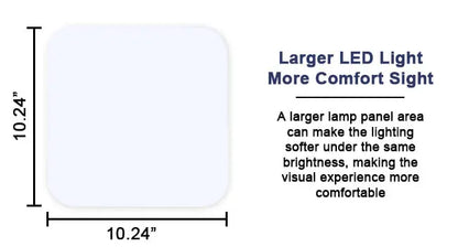 Bathroom Exhaust Fan with LED Light 110 CFM – 3 Color Temps, 1000LM, Ultra Quiet 2.5 Sones