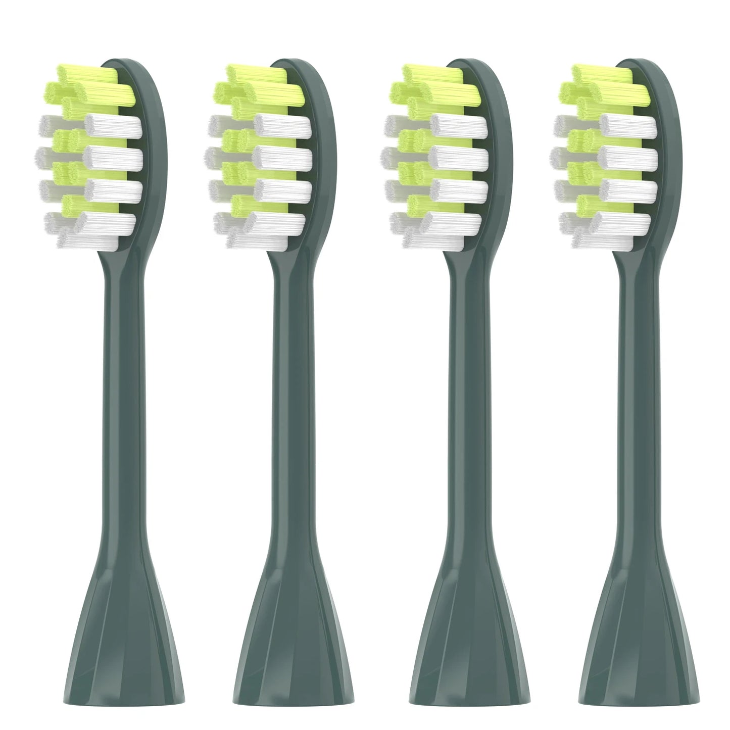 Set of R.E.D. Shopping electric toothbrush replacement heads with soft bristles for adults, available in 4, 6, or 8 packs.