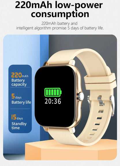 Smart Watch 2025 - 1.83" Display, Bluetooth Calling & Fitness Tracker for Men & Women