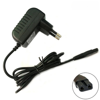 Kemei KM-1986 hair clipper charger with EU plug, compatible with KM-1987, KM-1977, KM-1983, KM-1984, KM-1976 hair trimmers.