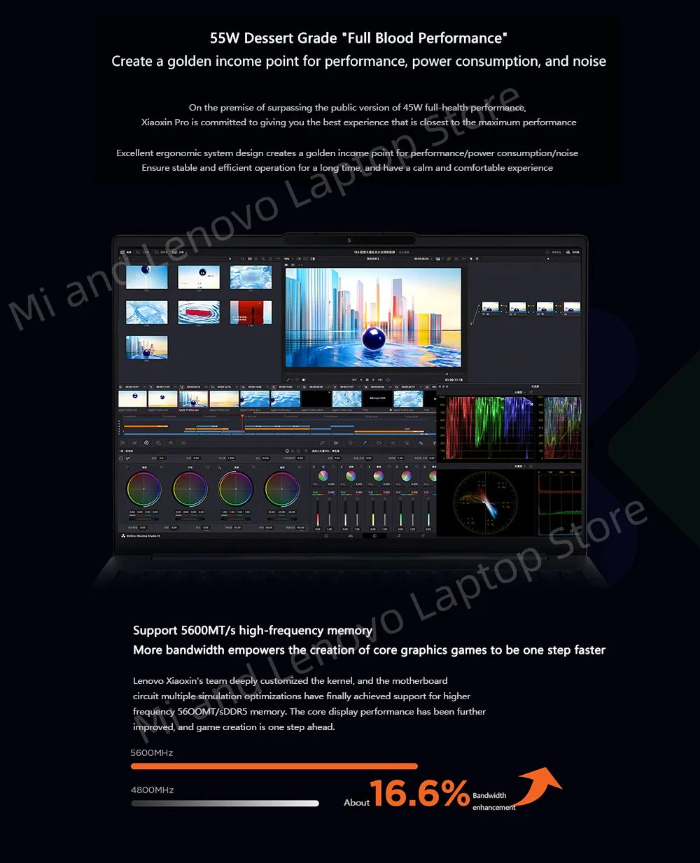 Lenovo Xiaoxin Pro16 2025 – AMD AI 7 H 350, 32GB DDR5, 1TB SSD, 16" 2.8K OLED 120Hz, Wi-Fi 7