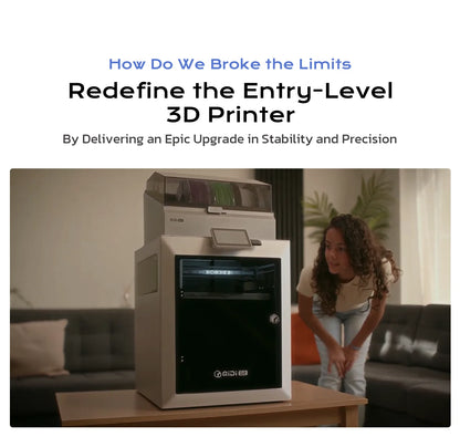 QIDI Q2 FDM 3D Printer – AI Camera, Enclosed, 65°C Heated Chamber, Air Filtration, 600mm/s