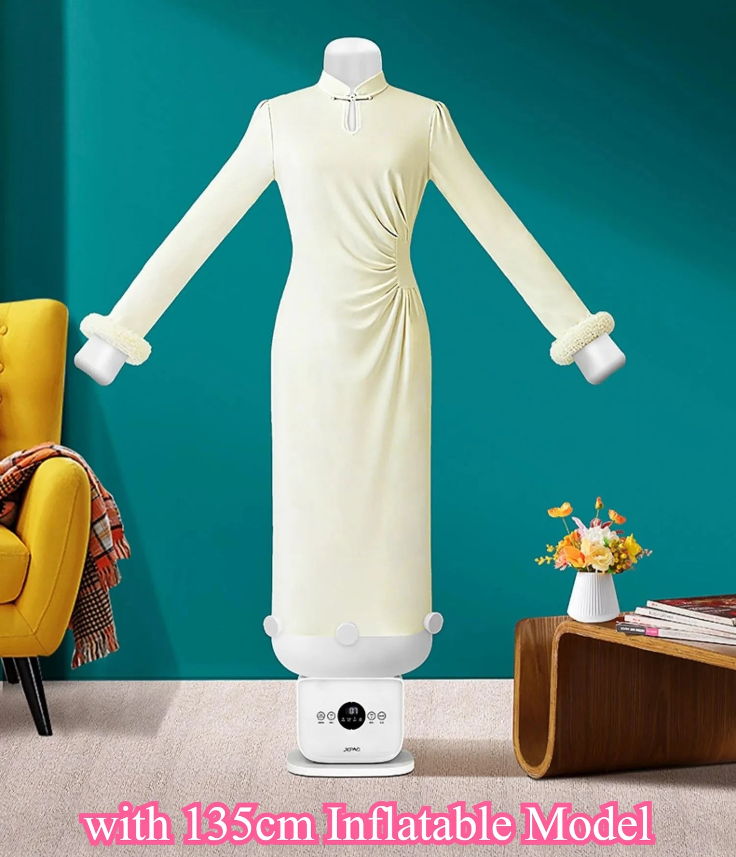 Foldable Electric Clothes Dryer & Steam Ironing Machine – Portable Heated Air Dryer for Clothes & Shoes
