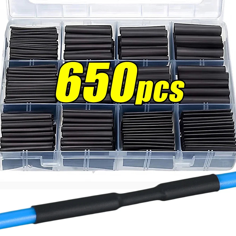 Heat Shrink Tube Assortment Kit – 127/13000 Pcs Electrical Wire Insulation