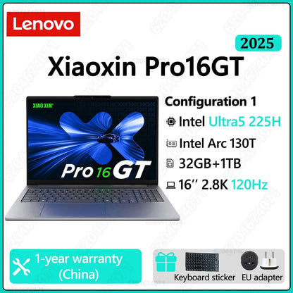 Lenovo Xiaoxin Pro16 2026 — Ryzen AI 7 H 450, 16" 2.8K 120Hz, 32GB RAM, 1TB SSD
