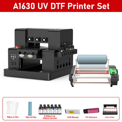 A4 UV Flatbed Printer for Epson L805 – Phone Cases, Bottles, Acrylic, PVC, UV DTF Stickers