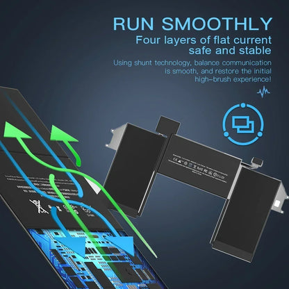 MacBook Replacement Battery – Air 13 M1/M2/M3, Pro 14/15/16, A2337 A1932 A2179 A2681 A2141 A2442 A2485
