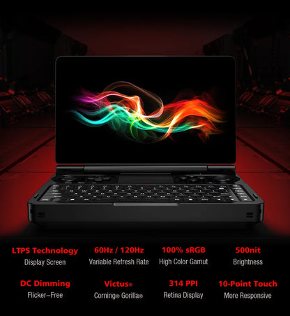 GPD WIN Mini 2025 — AMD AI 9 HX 370, 7" Handheld Gaming PC, 32/64GB RAM, Up to 2TB SSD