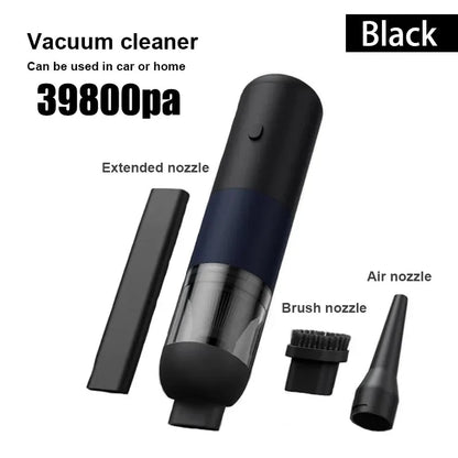 39800Pa Wireless Car Vacuum Cleaner – 3-in-1 Handheld Portable Dust Catcher