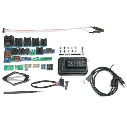 XGecu T48 (TL866-3G) Universal Programmer – 39 Adapters, 31000+ ICs, SPI/NAND/eMMC