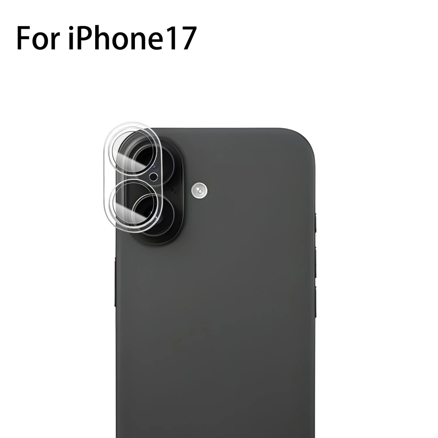 Camera Lens Tempered Glass for iPhone 17 Pro Max / 17 Air | Full Coverage Anti-Scratch Lens Protector (1-5 Sets)