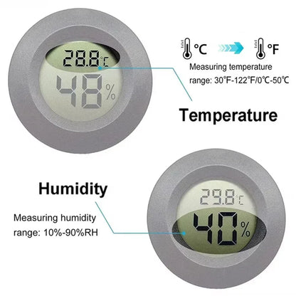 LCD Digital Thermometer & Hygrometer – Indoor Temperature & Humidity Sensor