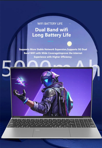 LENO 15.6" Laptop | Intel Pentium | 16–32GB RAM | Up to 2TB SSD | Windows 11 Pro | FHD Display | Office & Study