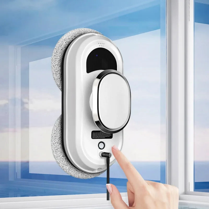 R.E.D. Shopping intelligent remote control window cleaning robot on glass, automatic household vacuum cleaner for windows.