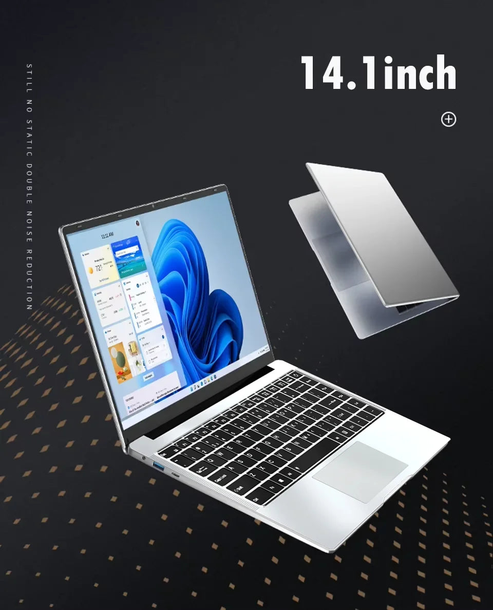 2026 Portable Laptop — Intel i7-8650U, 16GB RAM, 1TB SSD, Office & Gaming, Windows 11 Pro