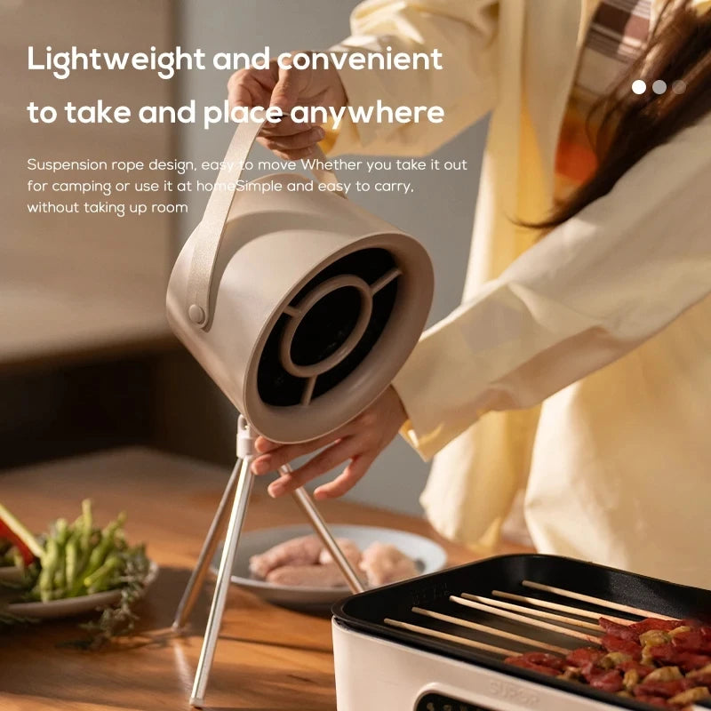 USB Desktop Mini Range Hood – Portable Kitchen Exhaust Fan