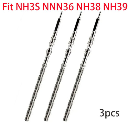 Stainless Steel Watch Crown Stem for NH35 / NH36 / NH38 / NH39 Automatic Movements