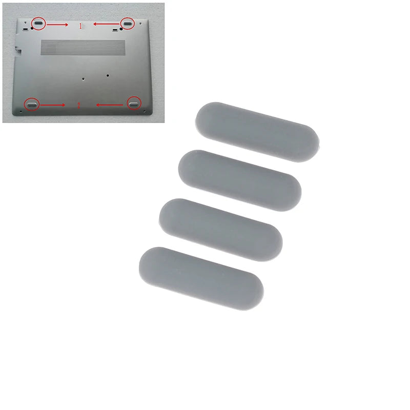 Laptop Bottom Rubber Feet Set – 4pcs for HP EliteBook 840 G5/G6, 745 G5/G6, 830, 735 G5/G6