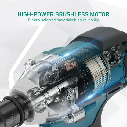 1/2" Brushless Cordless Impact Wrench 520NM – Compatible with 18V Battery