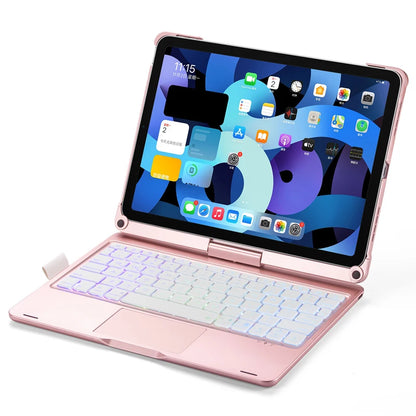 Bluetooth Magic Keyboard Case for iPad Pro 11 / Air – Backlit, Multi-Language, Trackpad