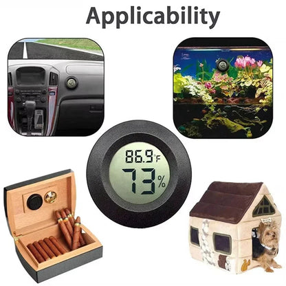 LCD Digital Thermometer & Hygrometer – Indoor Temperature & Humidity Sensor