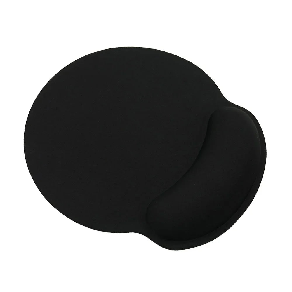 Memory Foam Wrist Rest Mouse Pad – Superfine Fibre, Ergonomic, for Gaming & Office