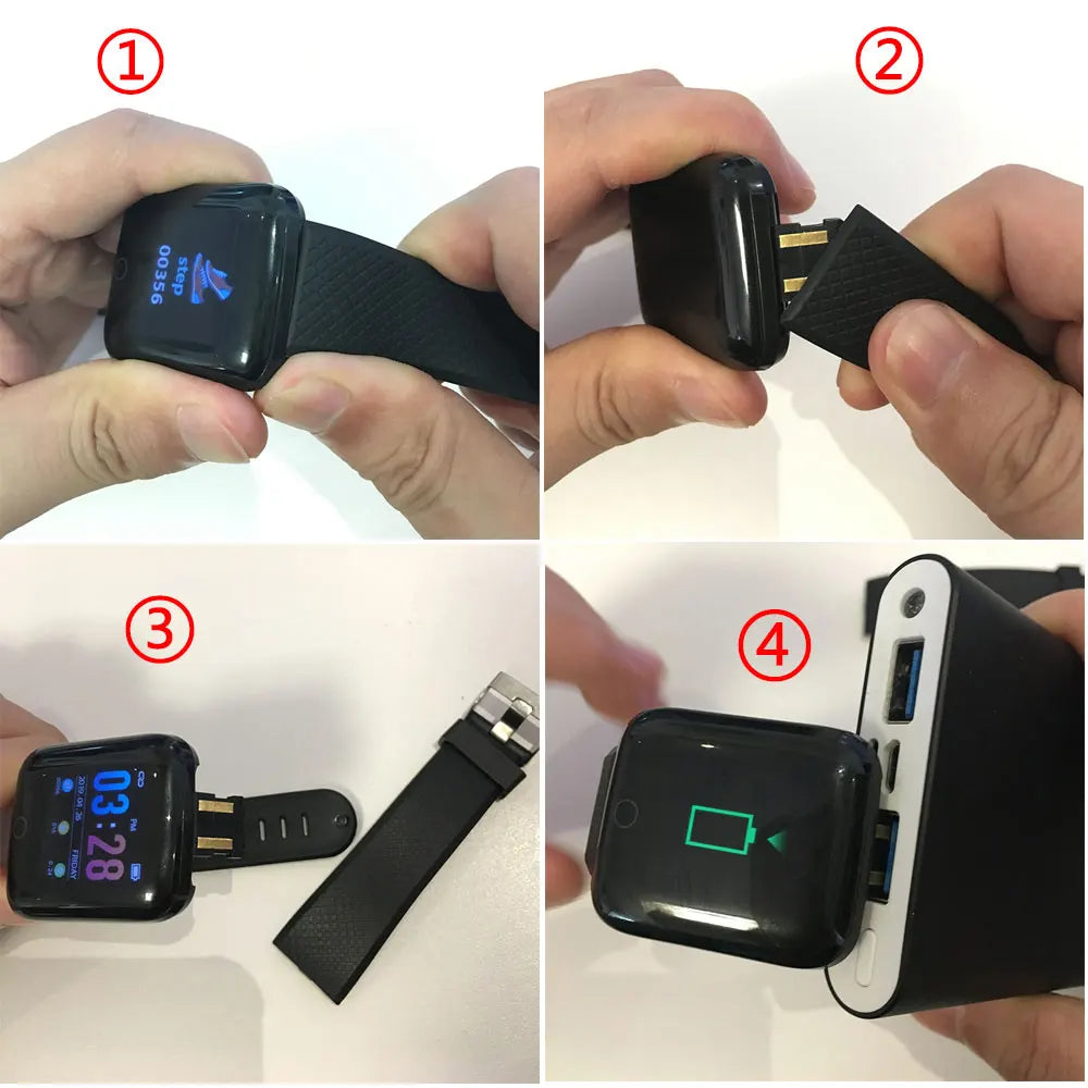 2024 Multifunction Smart Watch – Health Tracking, Notifications, Sport Modes