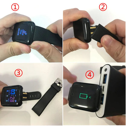 2024 Multifunction Smart Watch – Health Tracking, Notifications, Sport Modes