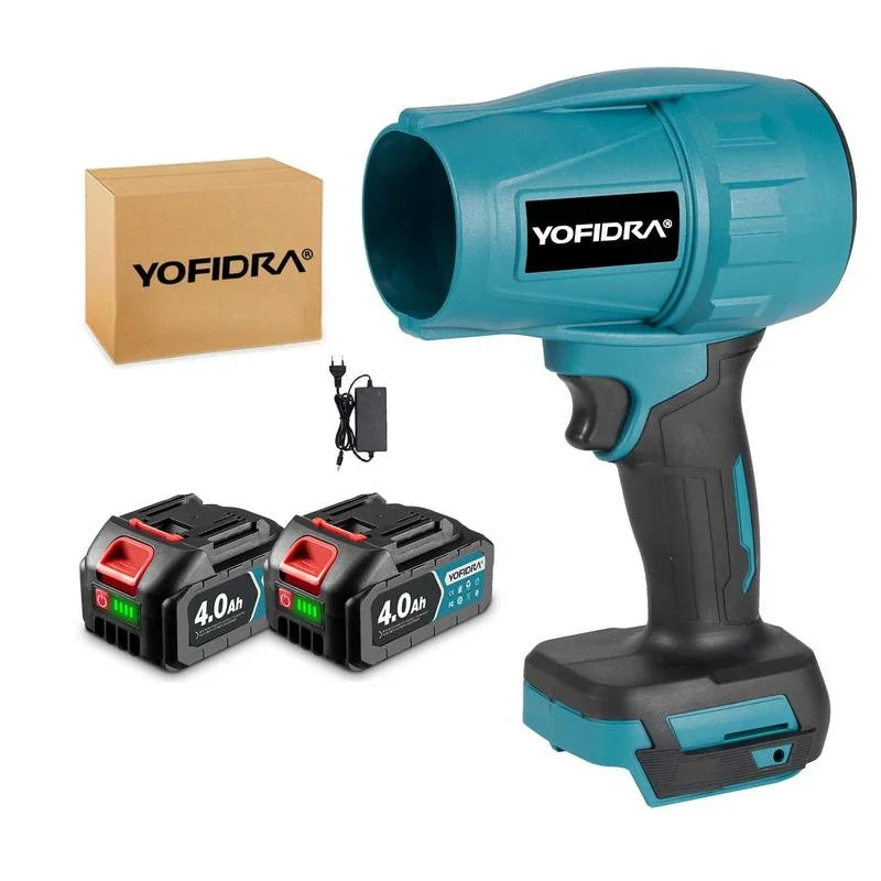 YOFIDRA 28000RPM Cordless Electric Air Blower – 576 km/h Leaf Blower for Makita 18V