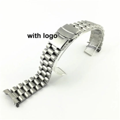 Solid Stainless Steel Jubilee Bracelet for Seiko SKX007 / SKX009 / SRPD – 20/22mm Curved End