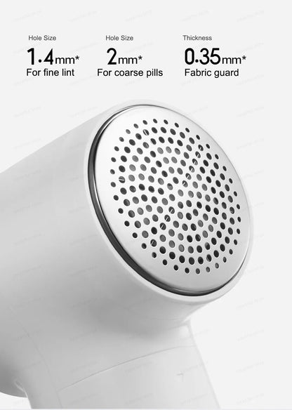 MIJIA Lint Remover 2 – Fabric Shaver with 6-Blade, 180min Battery, USB Rechargeable