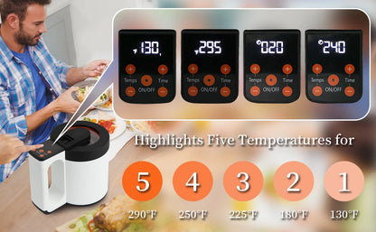 EnjoyHigh HerbAbility Decarboxylator & Herbal Oil Infusion Machine