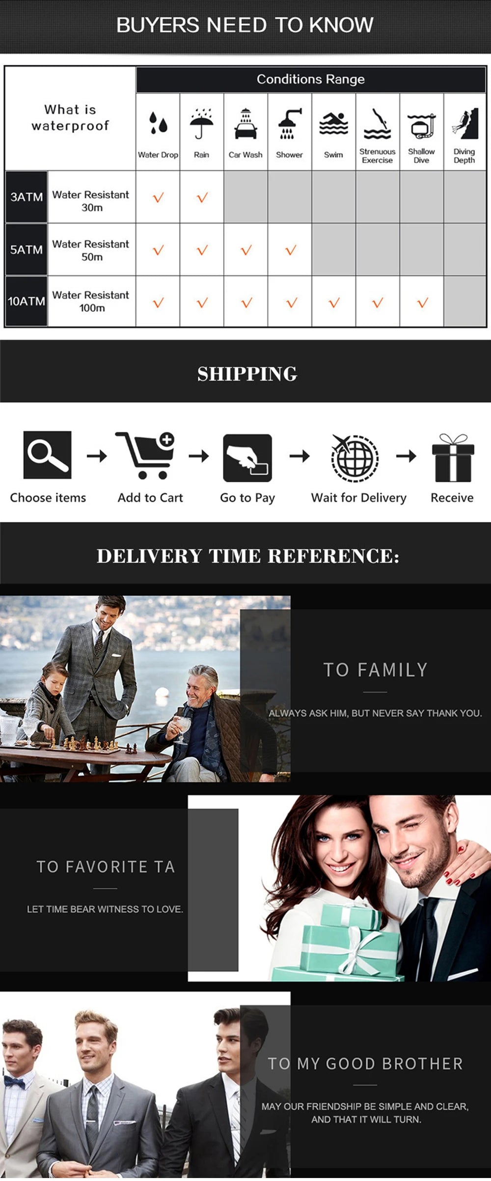 POEDAGAR Men's Luxury Watch – Stainless Steel, Waterproof, Luminous, Date Display, With Box