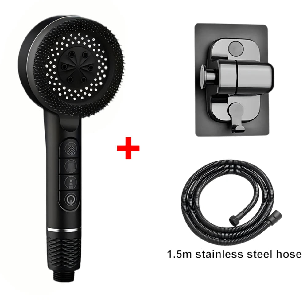 VILOYI 4-Mode Self-Cleaning Shower Head – High Pressure Filter Showerhead