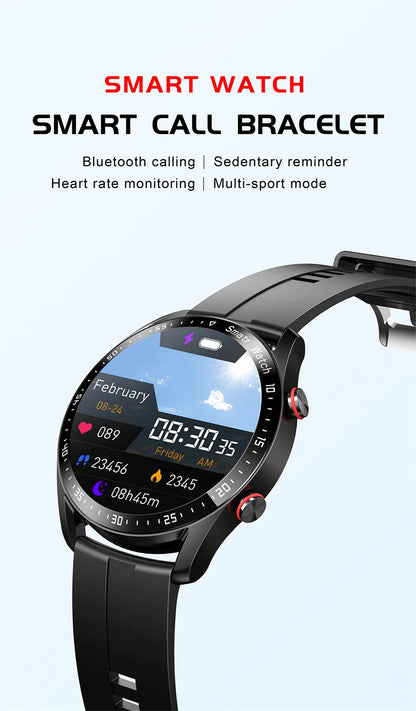 2026 Watch GT Series Smart Watch – ECG+PPG, GPS, HD Screen, BT Call, IP68 for Men & Women