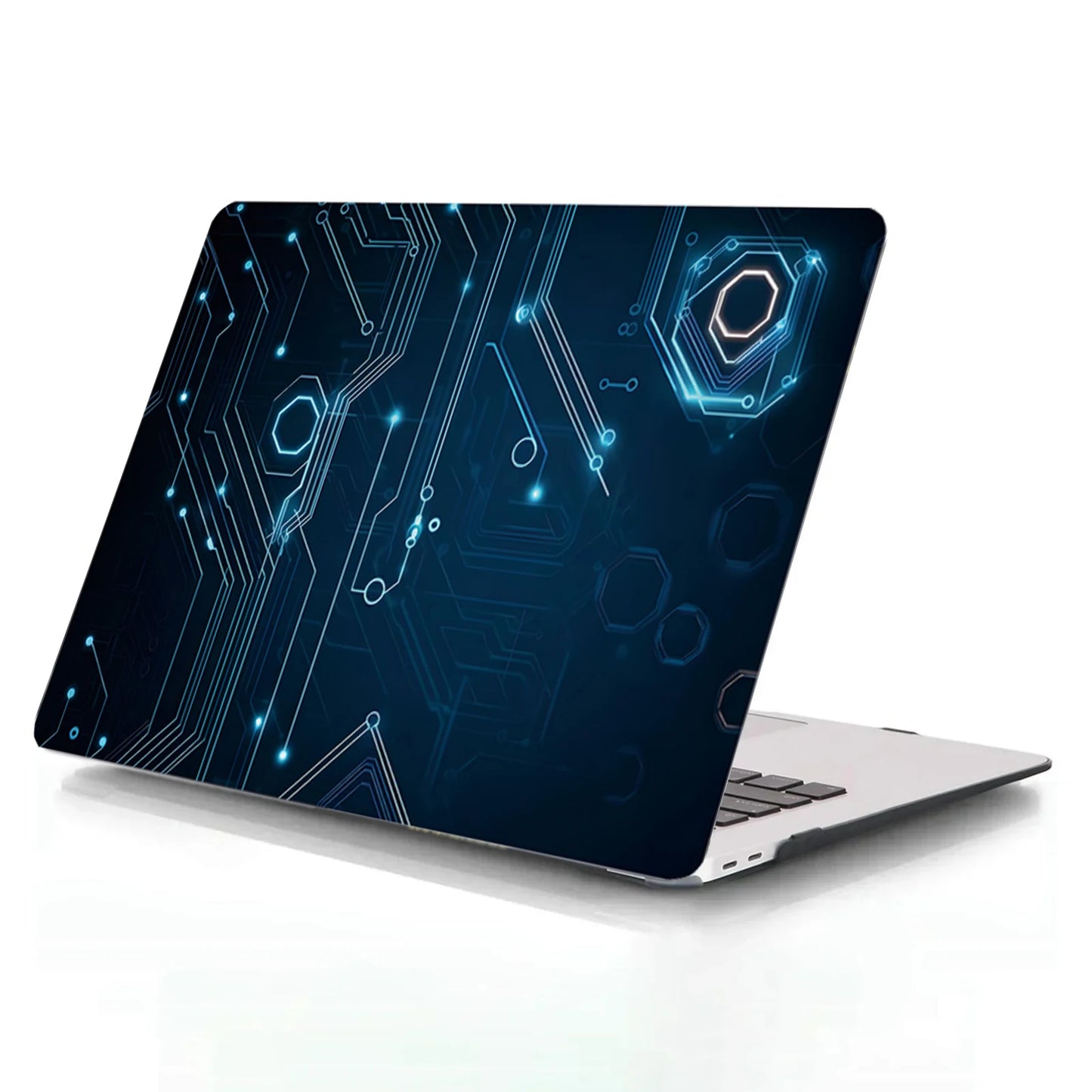 MacBook Air/Pro Mechanical Style Plastic Case — Air 13"/15" M2, Pro 13" A1932/A2338/A2337