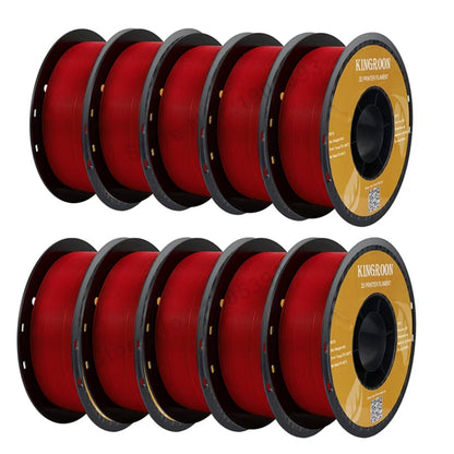 KINGROON PETG Filament 1.75mm – 5KG & 10KG Mixed Color Bundle