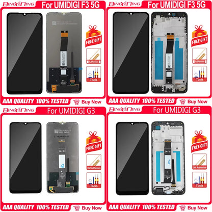 UMIDIGI LCD Screen Assembly Replacement – A5 Pro, A15, F3 5G, C1, G1, G3, G5A