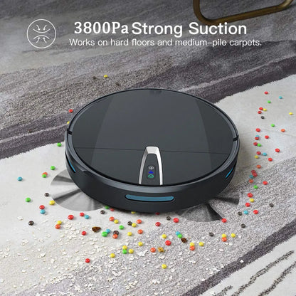 Robot Vacuum & Mop Cleaner – 3800PA Suction, APP & Voice Control | V32S / V3S | EU/US/UK