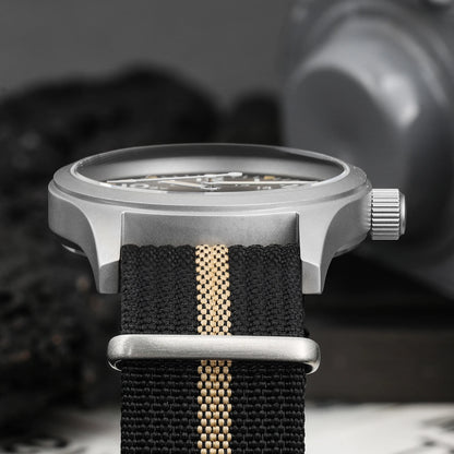 Militado ML05 Field Watch – 38mm, VH31 Sweep Quartz, Sapphire Crystal, 100M, Screw-Down Crown