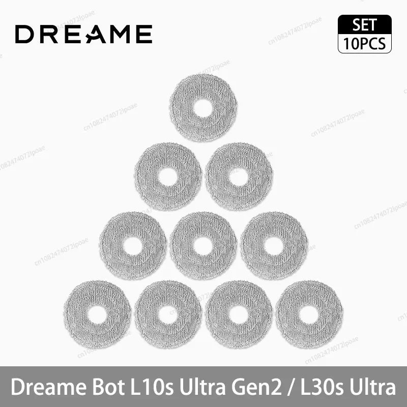 Dreame L10s Ultra Gen2 / L30s Ultra Robot Vacuum Spare Parts – Brush, Filter, Mop & Dust Bag
